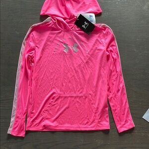 UNDER ARMOUR GIRLS' UA TECH™ GRAPHIC HOODIE